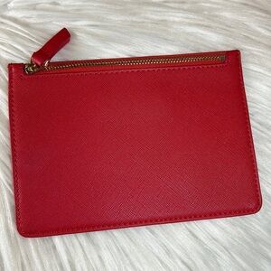 CHICO’s Red Pouch / Small Purse Bag - EUC